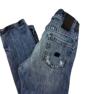 KR3W Jeans Adult 25x29 Blue K Standard Button Fly Skater Y2K Streetwear KREW